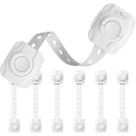 Blanc 6 pièces sécurité bébé verrouillage, bloque - placards pour enfants / bébé, sécurite fenetre enfant ... Blanc 6 pièces sécurité bébé verrouillage, bloque - placards pour enfants / bébé, sécurite fenetre enfant ...