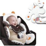(blanc)b�b� enfant soutien coussin pour landau poussette si�ge d'auto reducteur confort si�ge coussin ...