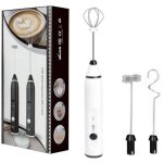 (blanc)fdit mini mixeur �lectrique portable mousseur � lait usb rechargeable mini handheld electric blender ...