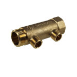 Collecteur sanitaire 1'(26 / 34) m�le / femelle 2 d�parts 1 / 2'