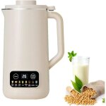 (blanc)machine � lait v�g�taux, machine � lait de noix automatique 600 ml, 600w machine pour lait v�g�tal ...