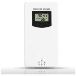 (blanc neutre, 5x3. 4x9. 6cm) 1 pc station m�t�o accessoire capteur sans fil capteur moniteur de temp�rature ...