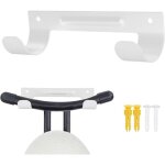 Blanc support mural, support de planche � repasser, �tag�re murale pour buanderie, �tag�re de rangement, ...