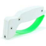 (blanc vert)aiguiseur couteau en carbure de tungst�ne portable, aiguiseur de couteaux en filet, aff�teur ...