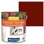 Blanchon - peinture tous bois environnement rouge basque 2, 5l