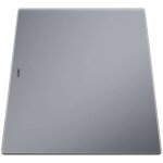 Blanco - accessoires - planche à découper 425x300 mm verre / argent 230970 Blanco - accessoires - planche à découper 425x300 mm verre / argent 230970