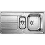Blanco - dinas 6 - �vier, 100x50 cm, inox bross� 523375