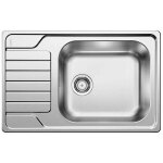 Blanco - dinas xl 6 - vier, 78x50 cm, inox bross 525121