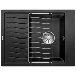 Blanco - elon 45 - Évier en silgranit, 65x50 cm, noir 525880 Blanco - elon 45 - Évier en silgranit, 65x50 cm, noir 525880