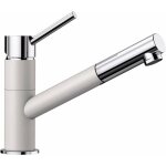 Blanco - kano s - robinetterie d'évier avec douchette extractible, blanc / chrome 525040 Blanco - kano s - robinetterie d'évier avec douchette extractible, blanc / chrome 525040