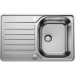 Blanco - lantos 45 - �vier, 77x49 cm, avec commande du vidage, inox bross� 519059