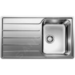 Blanco - lemis 45 - vier, 86x50 cm, inox bross 523030