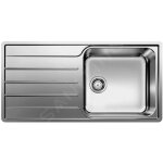 Blanco - lemis xl 6 - �vier, 100x50 cm, inox bross� 523034