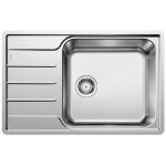 Blanco - lemis xl 6 - �vier, 78x50 cm, inox bross� 525111
