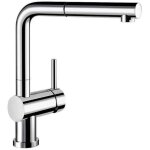 Blanco - linus s - f - mitigeur d'�vier avec douchette extractible, � basculer sous la fen�tre, chrome ...