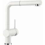 Blanco - linus s - robinetterie d'évier avec douchette extractible, blanc 516692 Blanco - linus s - robinetterie d'évier avec douchette extractible, blanc 516692