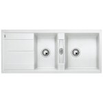 Blanco - metra 8s pdur blanc &siphon 513260