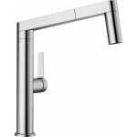Blanco - panera s - mitigeur d'vier avec douchette extractible, inox bross 521547