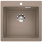 Blanco - pleon 5 - Évier en silgranit, 52x51 cm, tartufo 521675 Blanco - pleon 5 - Évier en silgranit, 52x51 cm, tartufo 521675