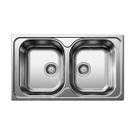 Blanco - tipo 8 - �vier, 86x50 cm, inox 511924