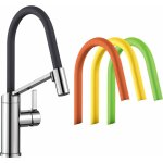 Blanco - viu s - mitigeur d'évier avec bras flexible, chrome 524813 Blanco - viu s - mitigeur d'évier avec bras flexible, chrome 524813