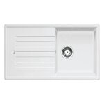 Blanco - zia 5 - vier en silgranit, 86x50 cm, blanc 520515