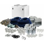 Blauberg - kit de ventilation complet jusque 80 m avec appareil  poser / mural