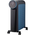 Blaupunkt hor801 radiateur  bain dhuile 25 m 2500 w bleu - noir
