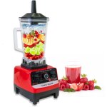 Blender professionnel de comptoir 4500 w haute vitesse pour milkshakes et smoothies, avec 2 r�cipients ...