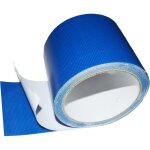 (bleu, 10cm de large?10 m�tres de long)ruban adh�sif de r�paration de b�che, ruban d'�tanch�it� pour ...