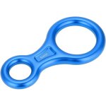 (bleu) figure 8 descendeur de corde, 8 mots anneau de corde descendeur de corde durable de roche, descendeur ...