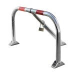 Blindomax ? barri�re de parking � verrouillage par cadenas en acier galvanis� ? dimensions 77x43 cm ? ...