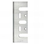 Blister 2 fers de rabot 82 x 29 x 3 mm - hss - 400416 - sidamo