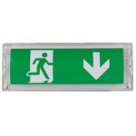 Bloc autonome d'eclairage de s�curit� 3 heures d'�clairage ip65 200lm 6500k 27led