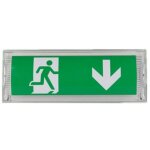 Bloc autonome d'eclairage de s�curit� 3 heures d'�clairage ip65 200lm 6500k 27led