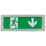 Bloc autonome d'eclairage de s�curit� 3 heures d'�clairage ip65 200lm 6500k 27led