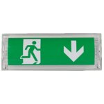 Bloc autonome d'eclairage de s�curit� 3 heures d'�clairage ip65 200lm 6500k 27led