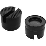 Bloc de caoutchouc pour tampon cric 2 pi�ces jack pad universel pour crics de levage hydraulique auto ...