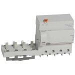 Bloc diffrentiel adaptable  vis dx pour disjoncteur 1, 5 module par ple - 4p 400v - 125a - typeac ...