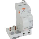 Bloc diff�rentiel adaptable � vis dx� pour disjoncteur 1 module par p�le 2 p�les 230v 63a type f 30ma ...