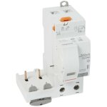 Bloc diffrentiel adaptable  vis dx pour disjoncteur 1 module par ple - 2 ples 230v 40a type f 300ma ...