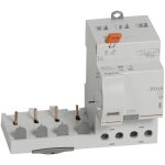 Bloc diffrentiel adaptable  vis dx pour disjoncteur 1 module par ple 4 ples 400v 40a type ac 300ma ...