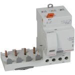 Bloc diffrentiel adaptable  vis dx pour disjoncteur 1 module par ple - 4p 400v - 63a - typef 30ma ...