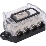 Bloc de distribution d'nergie, calibre 0  calibre 4, sparateur de fil de terre, distributeur audio ...