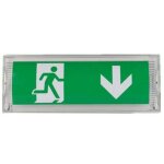 Bloc �clairage s�curit� autonome ip65 ? 3 heures, 200 lumens, 27 led, usage int�rieur / ext�rieur