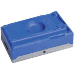 Bloc marqueur bleu pour harnais raidex