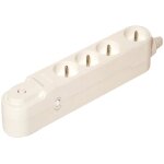 Bloc multiprise 4x16a 1, 5m - blanc - chacon