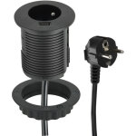 Bloc multiprise encastrable compacte avec 1 prise + 1 port usb 2. 0a charge rapide, facile a installer, ...