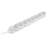 Bloc multiprise home green 8 prises 2p + t - blanc - zenitech
