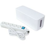 Bloc multiprise avec interrupteur et bote de rangement, 5 prises avec terre franaise (type e), 1. 5 ...